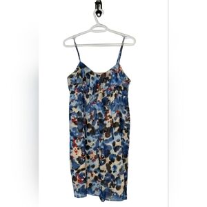 Floral Spaghetti Strap Babydoll Spring Bohemian Size M Spaghetti Strap Dress
